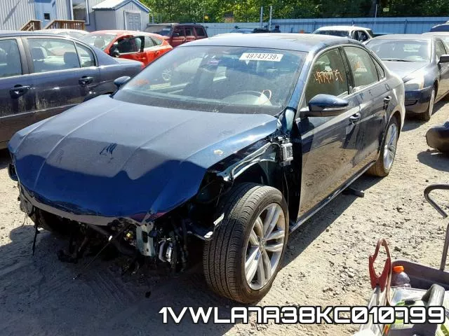 1VWLA7A38KC010799 фото 3