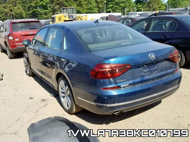 1VWLA7A38KC010799 фото 4