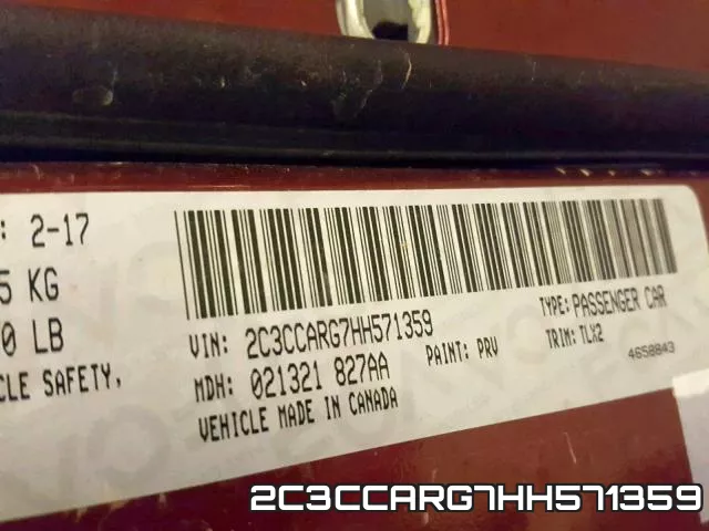 2C3CCARG7HH571359 фото 2