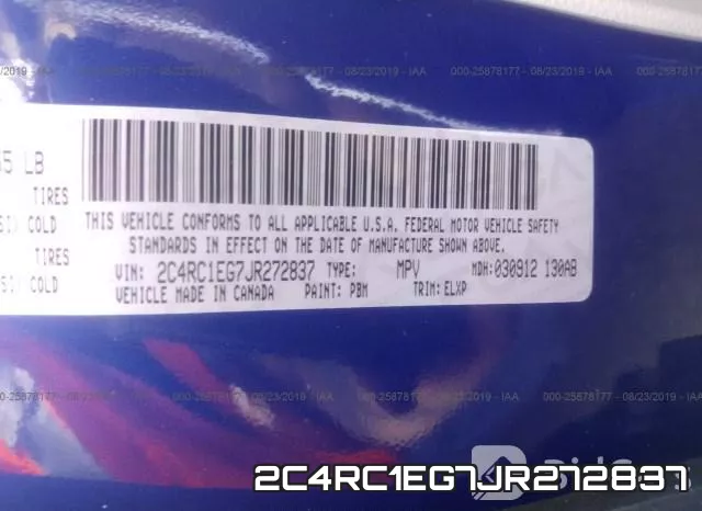 2C4RC1EG7JR272837 фото 10