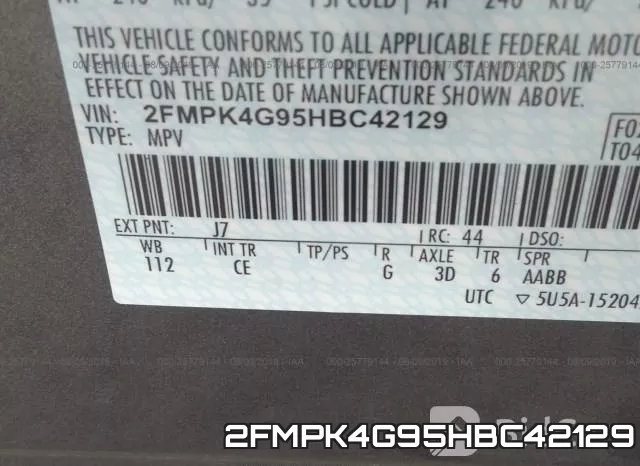 2FMPK4G95HBC42129 фото 10