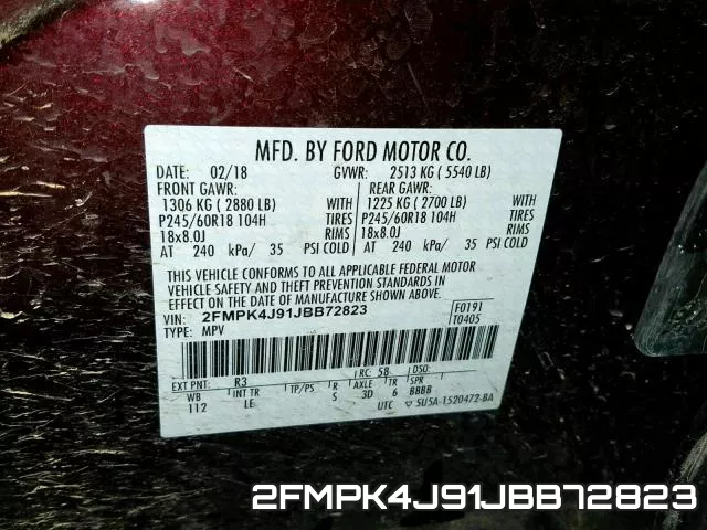 2FMPK4J91JBB72823 фото 2