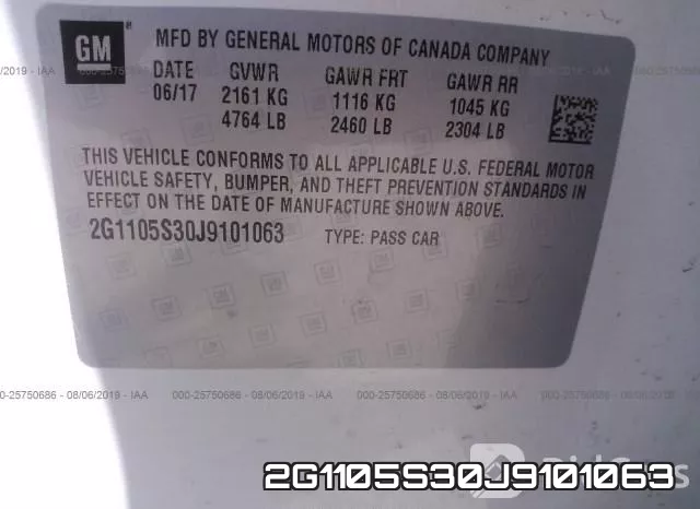 2G1105S30J9101063 фото 10