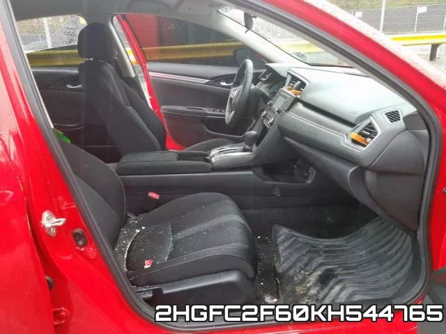 2HGFC2F60KH544765 фото 6