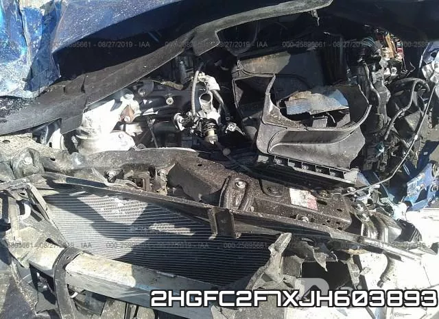 2HGFC2F7XJH603893 фото 2