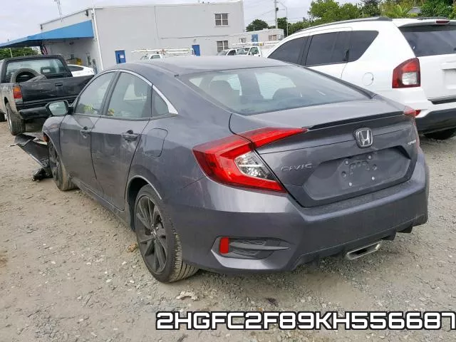 2HGFC2F89KH556687 фото 4