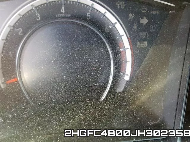 2HGFC4B00JH302358 фото 9