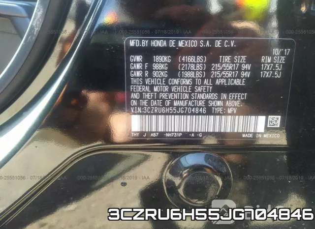 3CZRU6H55JG704846 фото 10