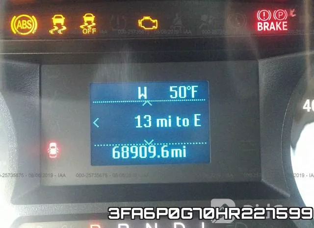 3FA6P0G70HR227599 фото 8