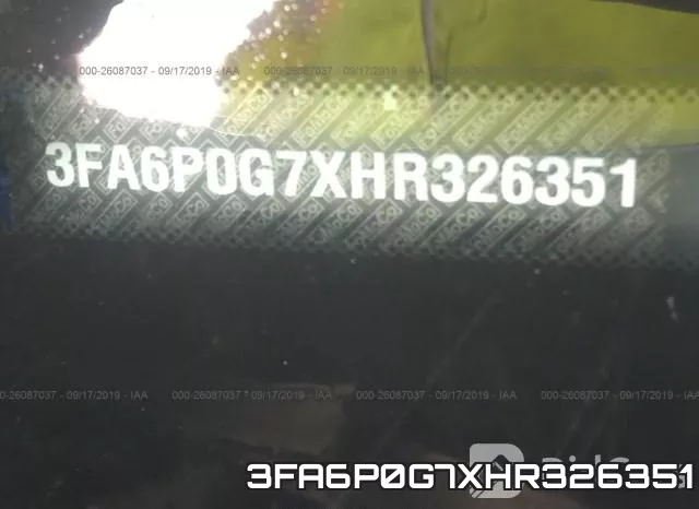 3FA6P0G7XHR326351 фото 10