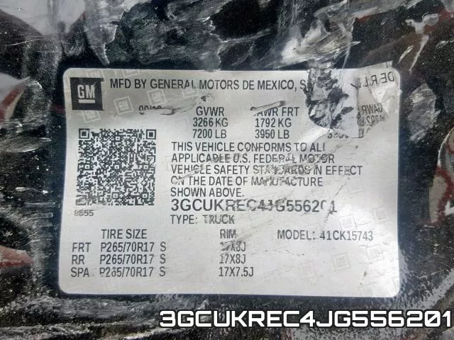 3GCUKREC4JG556201 фото 2