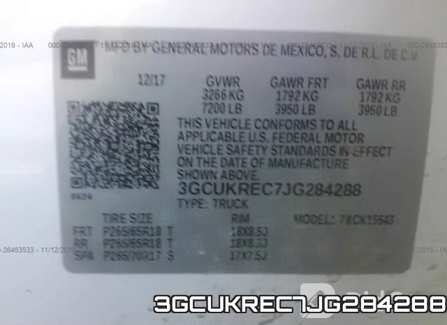 3GCUKREC7JG284288 фото 10