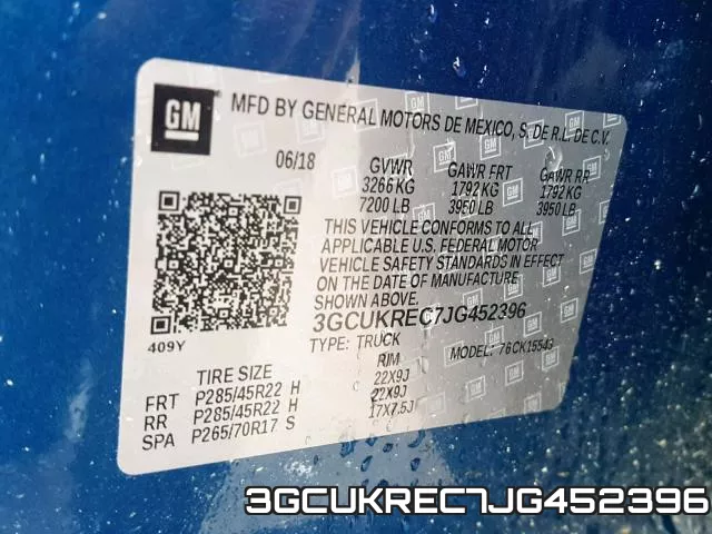 3GCUKREC7JG452396 фото 2