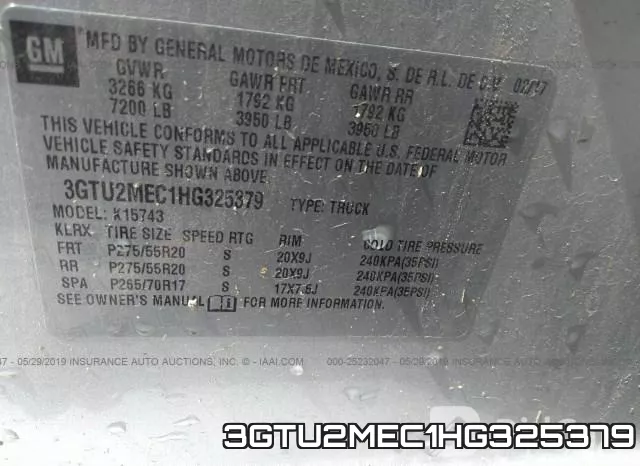3GTU2MEC1HG325379 фото 10