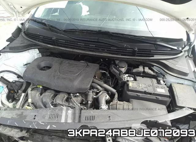 3KPA24AB8JE072093 фото 2