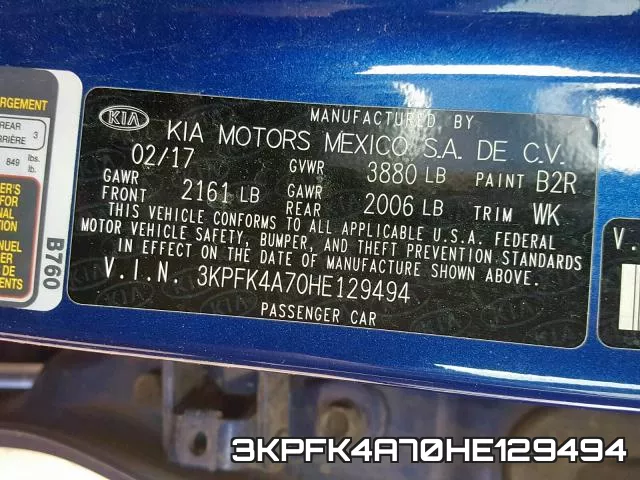 3KPFK4A70HE129494 фото 2