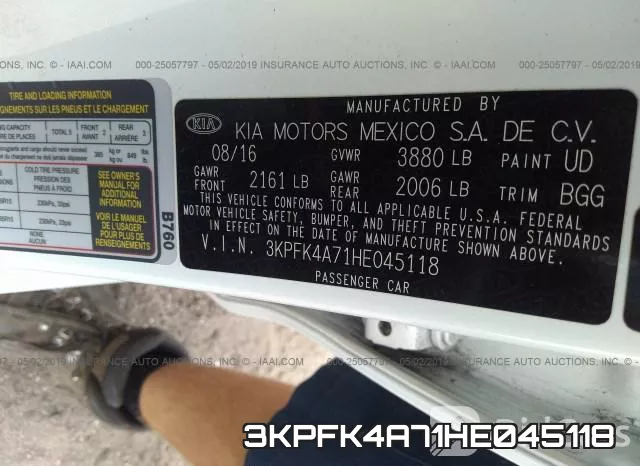 3KPFK4A71HE045118 фото 10