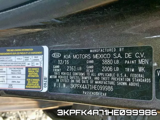 3KPFK4A71HE099986 фото 2