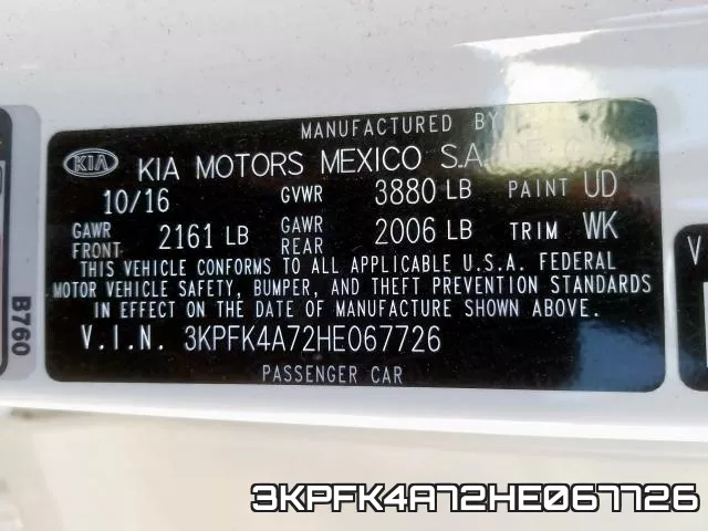 3KPFK4A72HE067726 фото 2