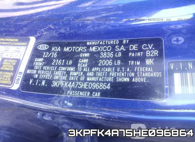 3KPFK4A75HE096864 фото 10