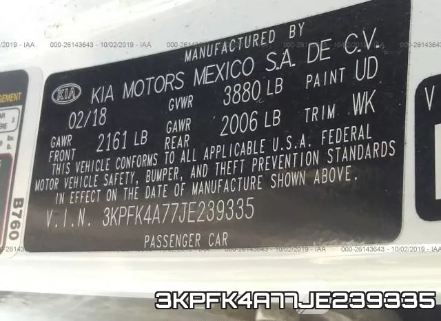 3KPFK4A77JE239335 фото 10