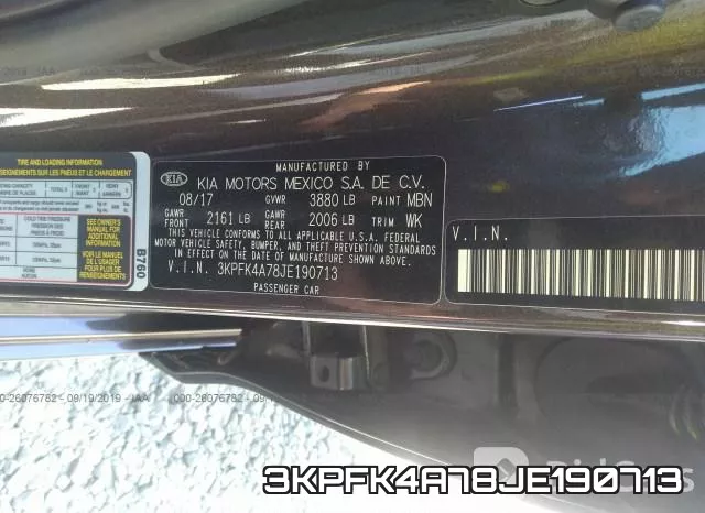 3KPFK4A78JE190713 фото 10