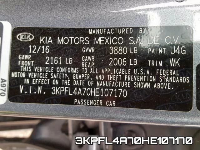 3KPFL4A70HE107170 фото 2