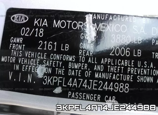 3KPFL4A74JE244988 фото 10