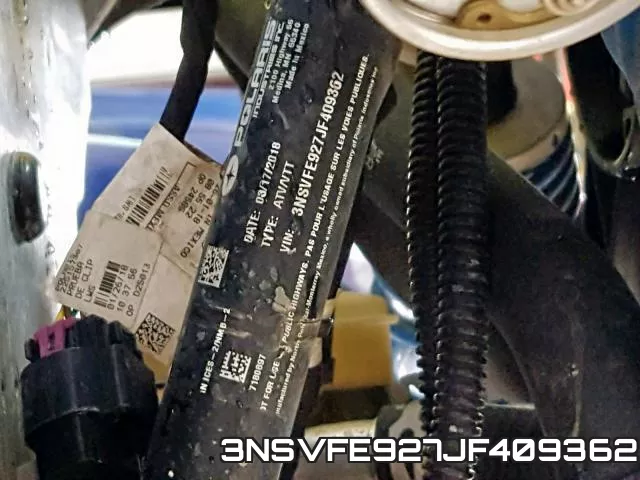 3NSVFE927JF409362 фото 2