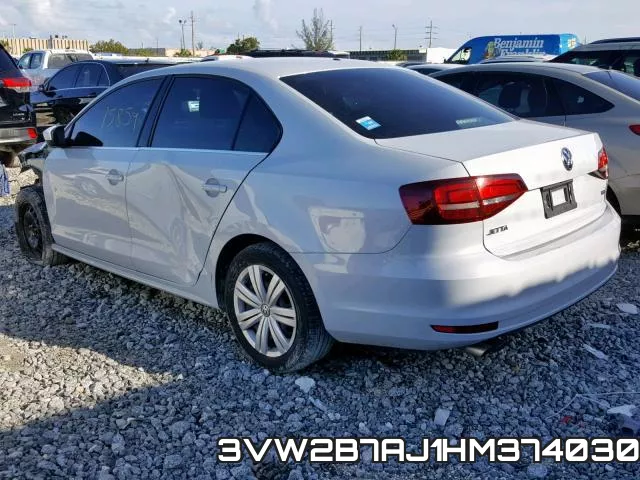 3VW2B7AJ1HM374030 фото 3