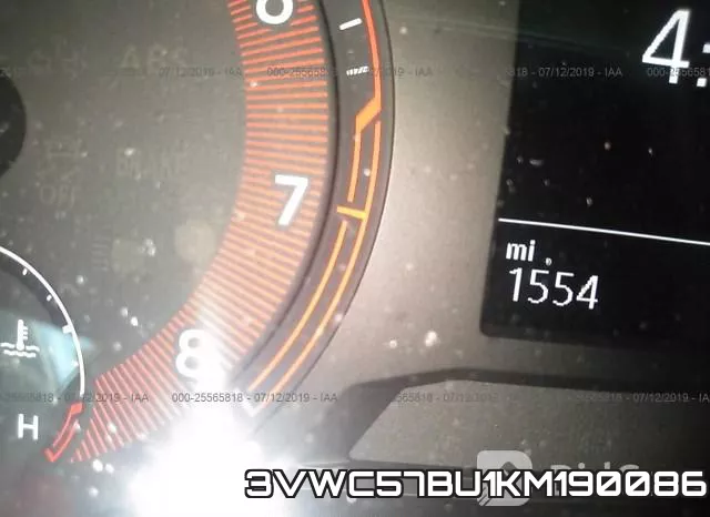 3VWC57BU1KM190086 фото 8