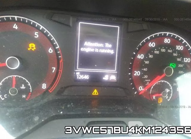 3VWC57BU4KM124356 фото 8
