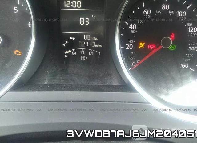 3VWDB7AJ6JM204051 фото 8
