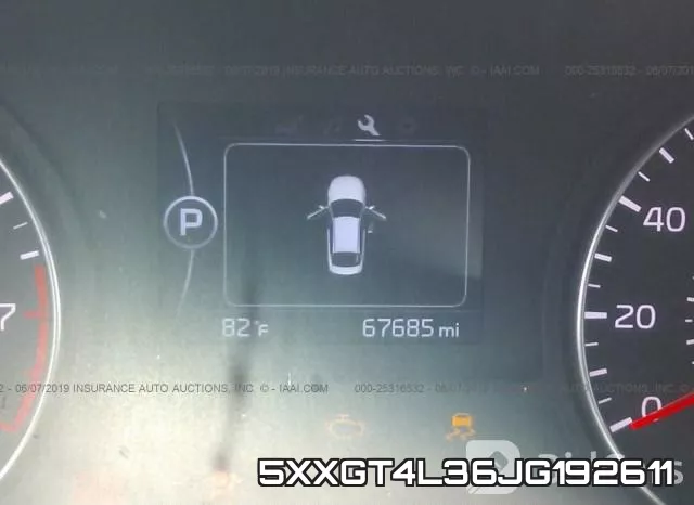 5XXGT4L36JG192611 фото 8
