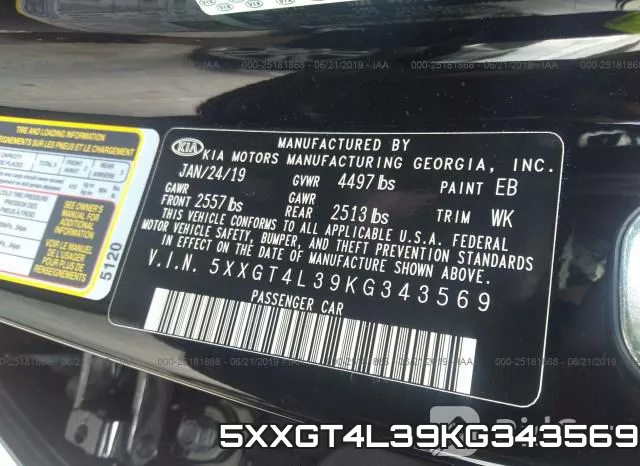 5XXGT4L39KG343569 фото 10