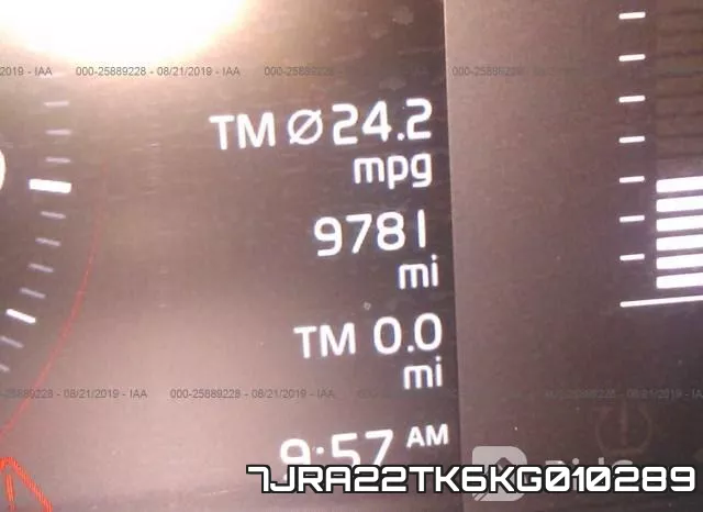 7JRA22TK6KG010289 фото 8