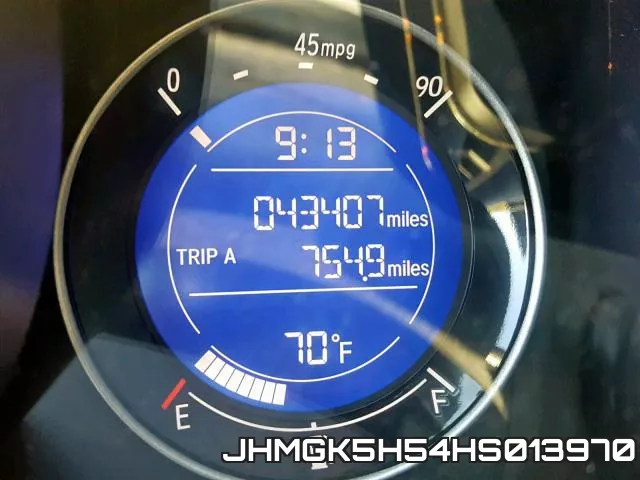 JHMGK5H54HS013970 фото 9