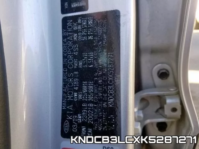 KNDCB3LCXK5287271 фото 2