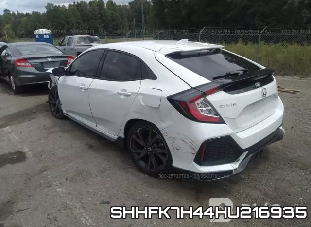 SHHFK7H44HU216935 фото 4