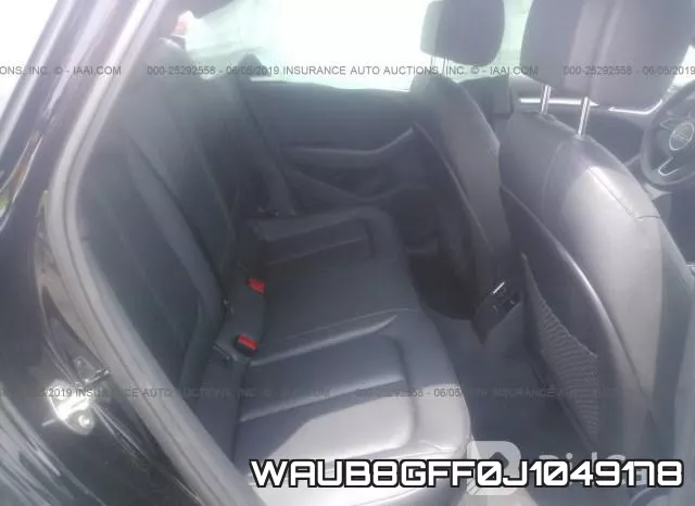 WAUB8GFF0J1049178 фото 9