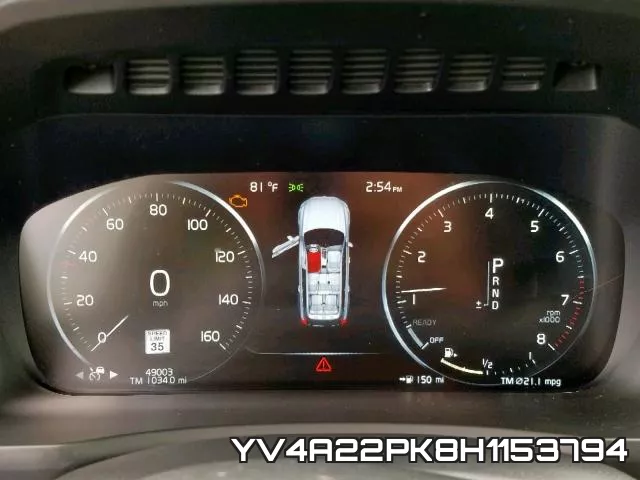 YV4A22PK8H1153794 фото 9