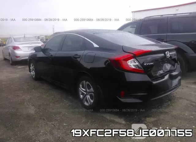 19XFC2F58JE007755 фото 4