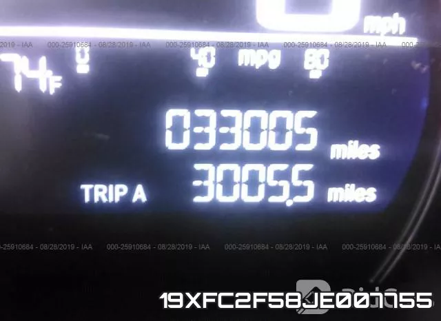 19XFC2F58JE007755 фото 8