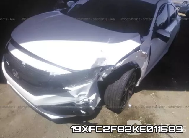 19XFC2F82KE011683 фото 7