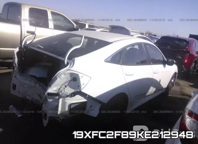 19XFC2F89KE212948 фото 4