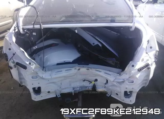 19XFC2F89KE212948 фото 6