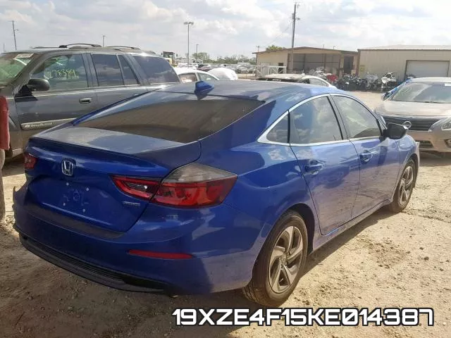 19XZE4F15KE014387 фото 5