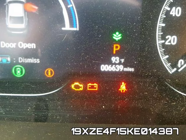 19XZE4F15KE014387 фото 9