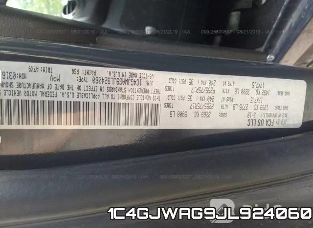1C4GJWAG9JL924060 фото 10