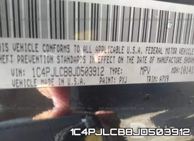 1C4PJLCB8JD503912 фото 10
